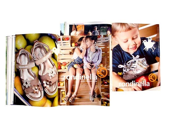 儿童鞋品牌rondinella画册设计
