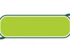 叶子花纹花边矢量素材