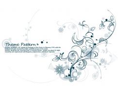 时尚矢量花纹图案素材(1)