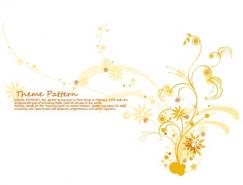 时尚矢量花纹图案素材(2)