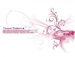 时尚矢量花纹图案素材(3)