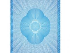 证书底纹矢量素材(05)