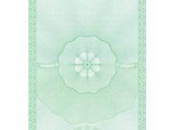 证书底纹矢量素材(07)