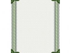 证书底纹矢量素材(09)