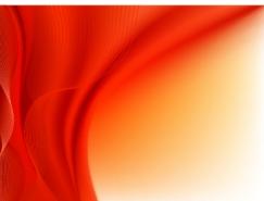 红丝绸布背景矢量素材