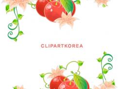 韩国花边矢量素材精选(05)