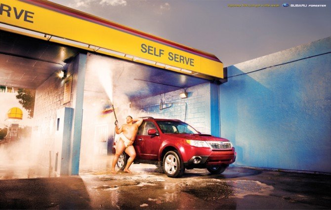 Subaru  SUV创意广告欣赏