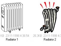 电热汀取暖器矢量素材