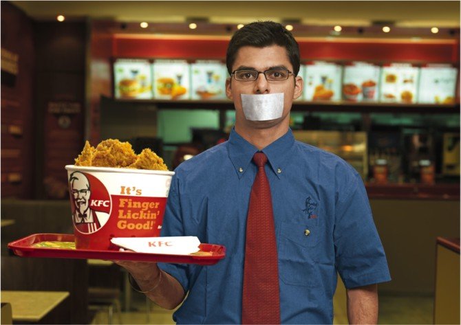 肯德基(KFC)平面广告欣赏