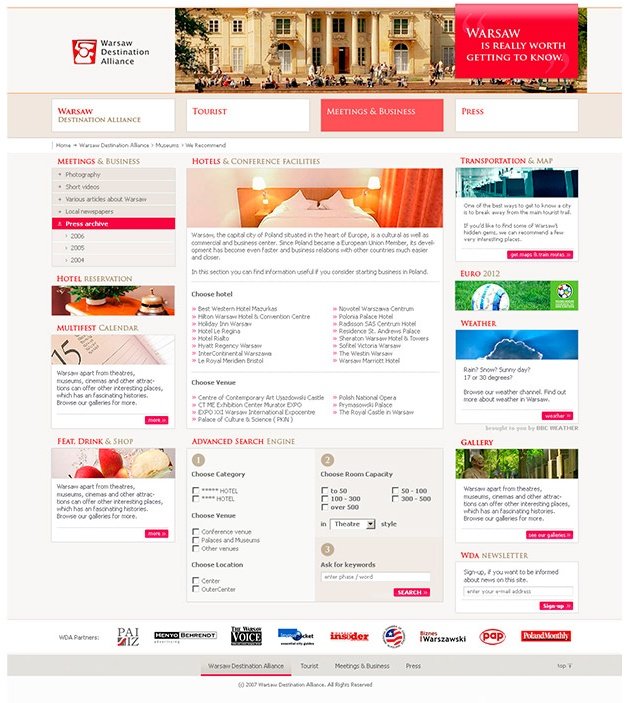 波兰TOMAS网页设计作品