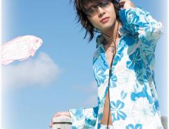 ps快速制作泛黄色调效果