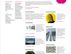 世界建筑节网站设计欣赏