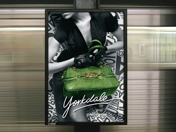 yorkdale购物中心平面广告欣赏