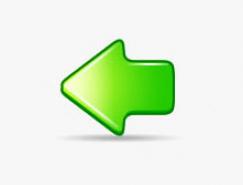 Photoshop制作漂亮的绿色水晶箭头图标