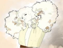 Mitchell人物插画作品欣赏