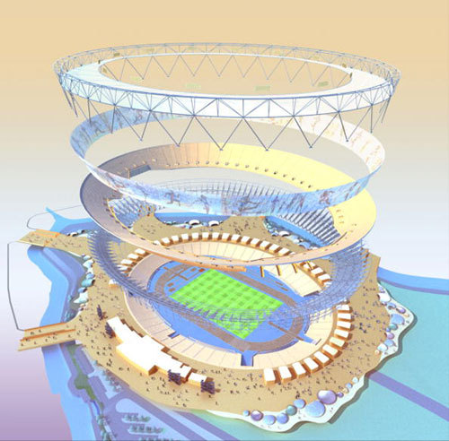 2012伦敦奥运会各场馆设计蓝图
