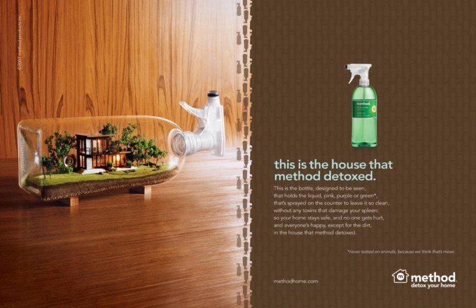 METHOD家居清洁用品平面广告欣赏