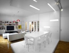 纯白浪漫：纯白家居装修设计欣赏