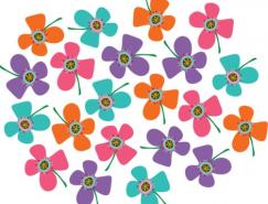 实用花纹底纹背景矢量素材(03)