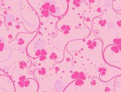 实用花纹底纹背景矢量素材(10)