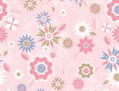 实用花纹底纹背景矢量素材(20)