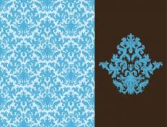 实用花纹底纹背景矢量素材(21)