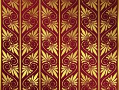 实用花纹底纹背景矢量素材(22)