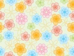 实用花纹底纹背景矢量素材(23)