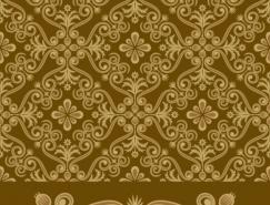 实用花纹底纹背景矢量素材(24)