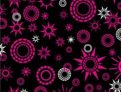 实用花纹底纹背景矢量素材(26)