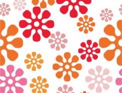 实用花纹底纹背景矢量素材(28)