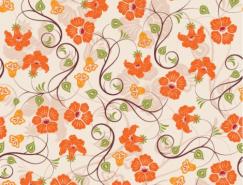 实用花纹底纹背景矢量素材(29)