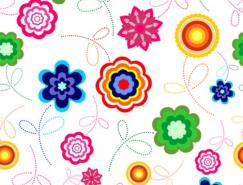 实用花纹底纹背景矢量素材(39)