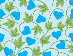 实用花纹底纹背景矢量素材(40)