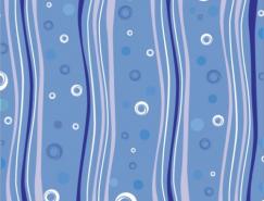 实用花纹底纹背景矢量素材(43)