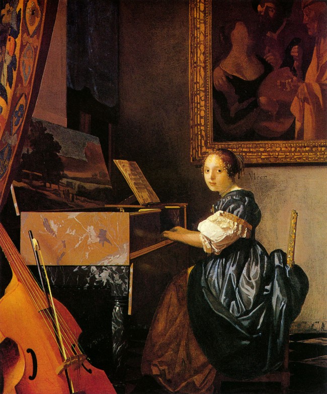 荷兰17世纪杰出画家约翰内斯·维米尔( Johannes Vermeer)