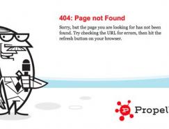 国外创意404错误页面设计欣赏