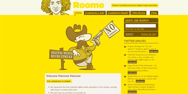 17个黄色系网页设计欣赏