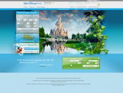 迪斯尼乐园(Disney&nbsp;world)网站设计欣赏