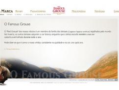 Famous&nbsp;Grouse威雀威士忌网站欣赏