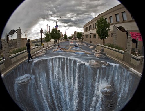 23个疯狂的街道3D艺术