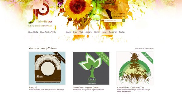 24个五彩缤纷的WEB设计欣赏