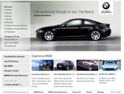 BMW宝马美国网站欣赏
