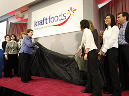 卡夫食品(Kraft)发布新Logo标识