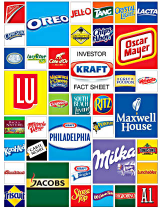 卡夫食品(Kraft)发布新Logo标识