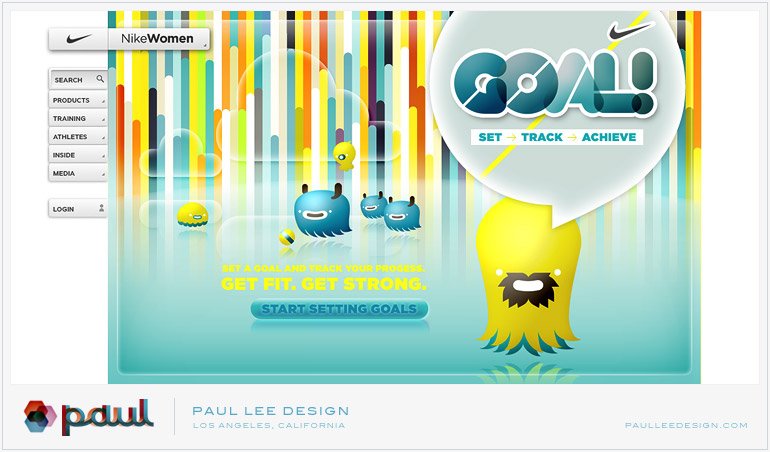Paul Lee网页界面设计