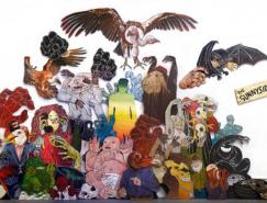 涂鸦艺术家Zach&nbsp;Johnsen插画欣赏