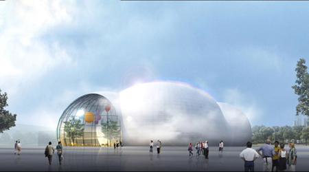 中国2010年上海世博会世界气象馆公布设计方案