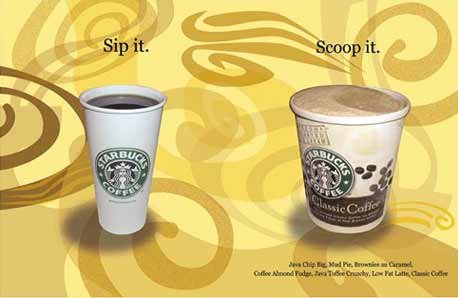 星巴克咖啡品牌平面设计集锦
