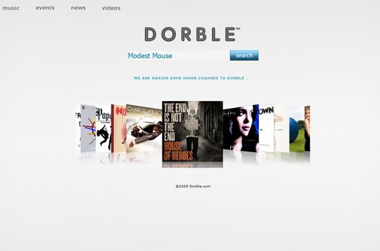 30个漂亮的音乐网站设计